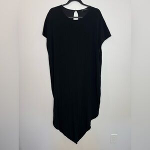 Universal Standard Black Asymmetrical Dress